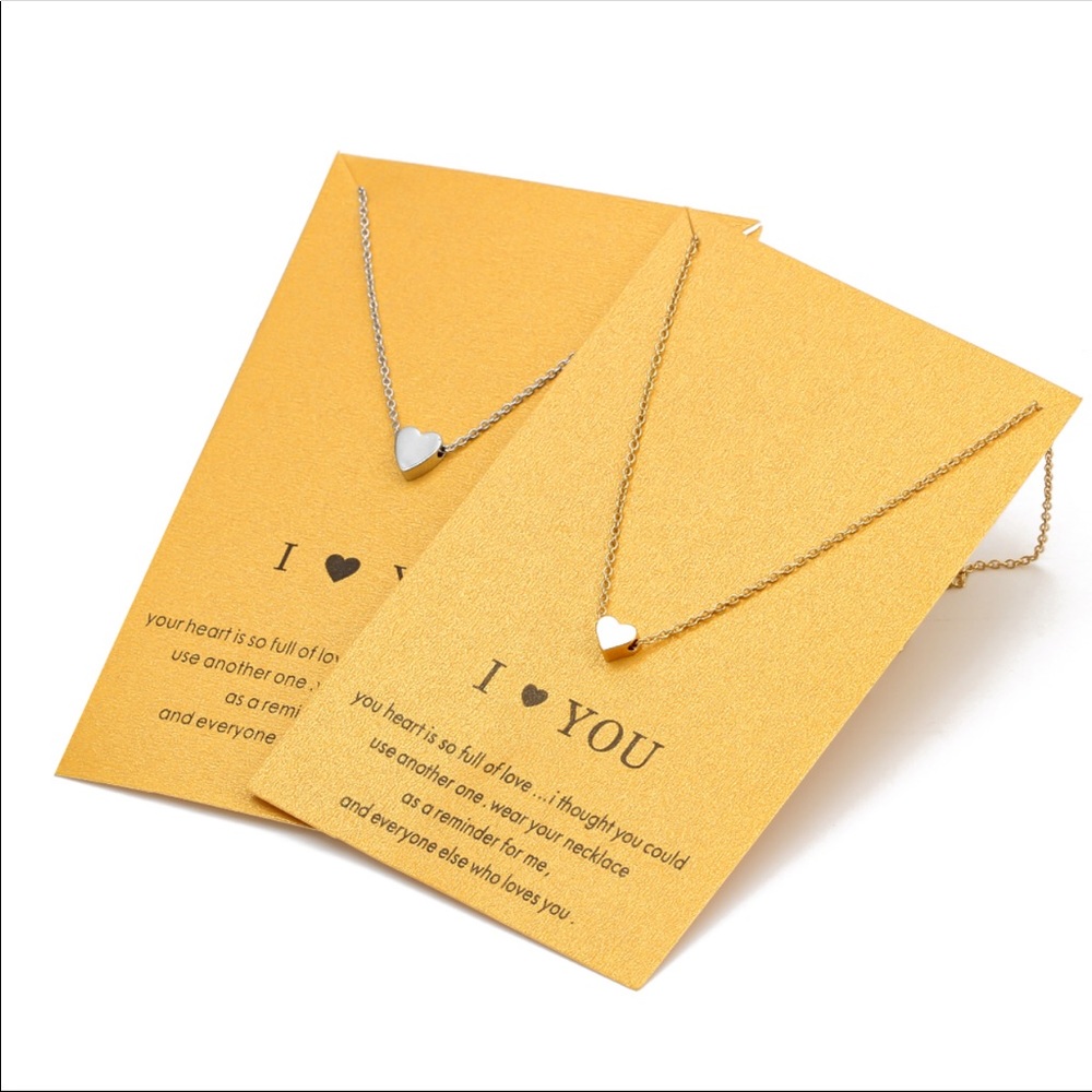 TINY HEART 💕 WISH NECKLACE
